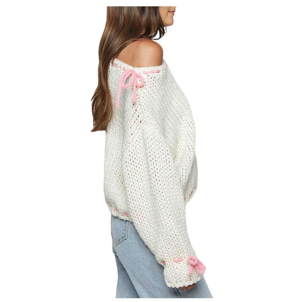 Delia Bow Sweater