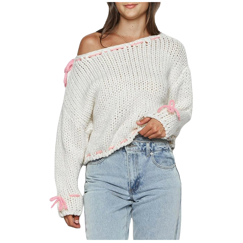 Delia Bow Sweater
