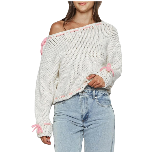Delia Bow Sweater