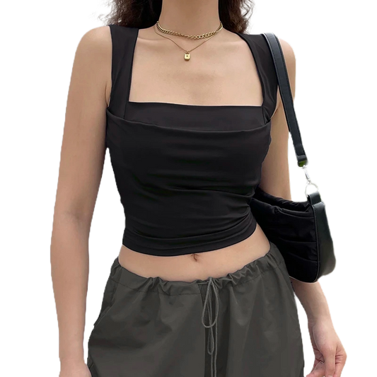 Sonya Square Crop Top